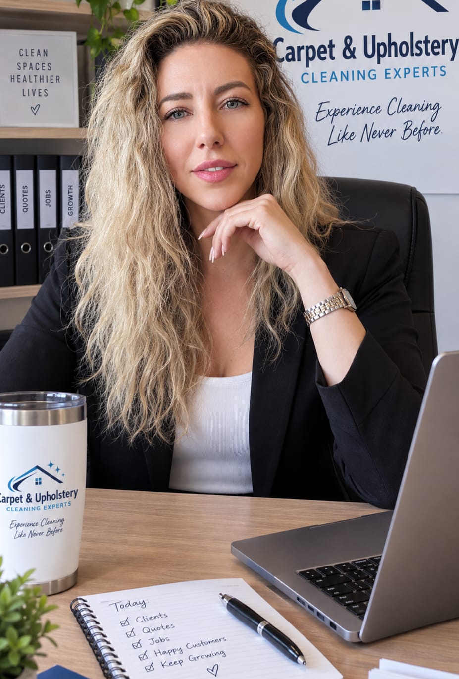 Nicole Hugo — Founder and Owner of Carpet & Upholstery Cleaning Experts, Bellville, Cape Town